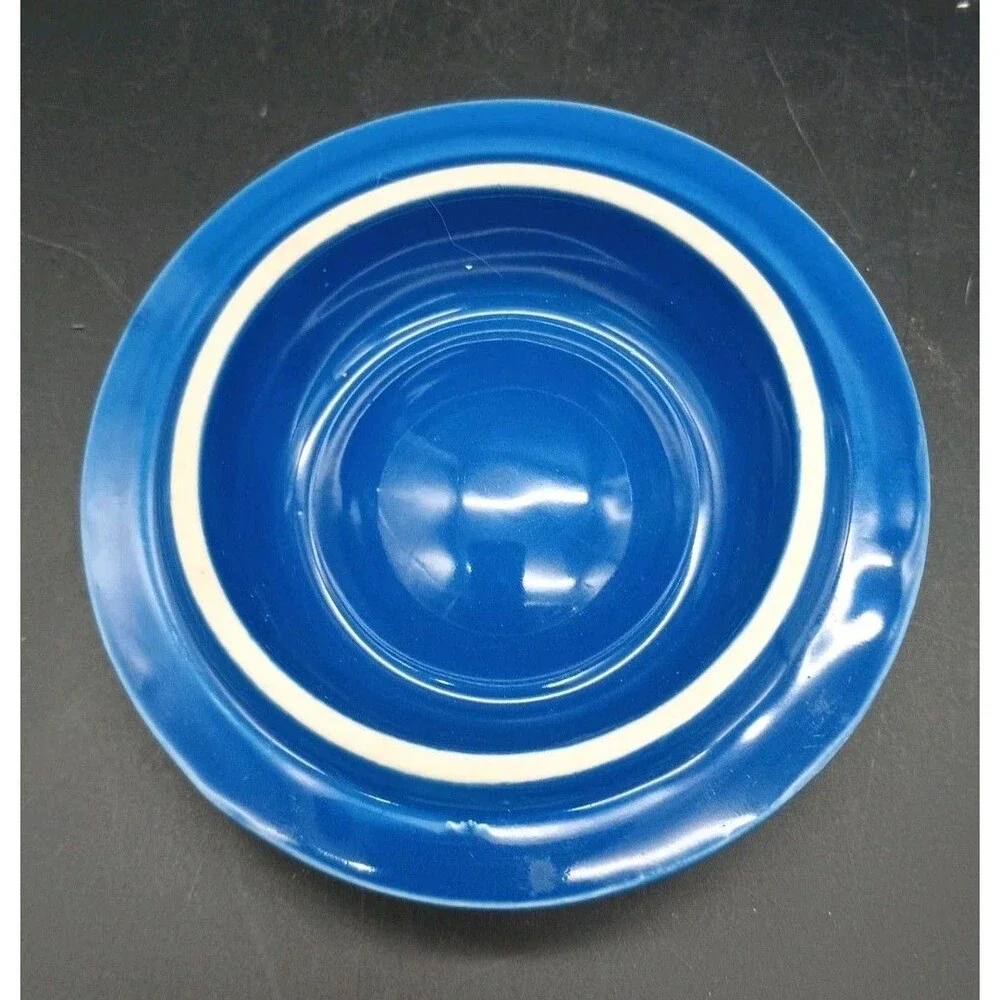 Tulip Tyme Stoneware Small Casserole LID ONLY Blue Replacement